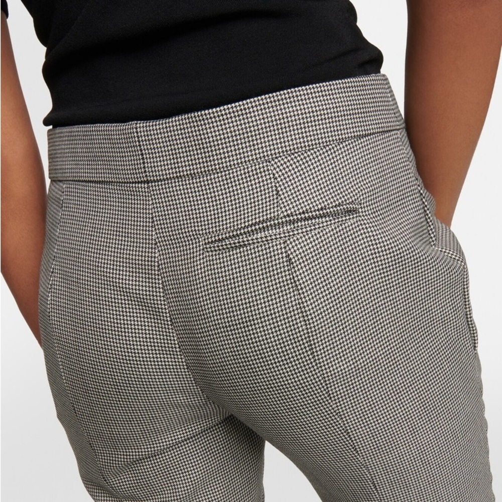 Alexander McQueen Houndstooth wool straight pants Size IT 38 - US 2 - Picture 3 of 14